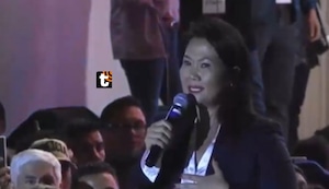 Keiko oficializa su precandidatura presidencial y no postulará al Senado: “No quiero premios consuelo”