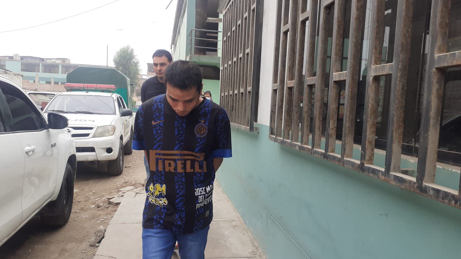 Cinco venezolanos, un peruano y un colombiano, que serían de la banda 'Los Sicarios de Valencia', acabaron detenidos. (foto: Mónica Rochabrum/Trome)