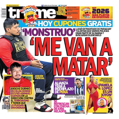 ‘Monstruo’: ‘Me van a matar’