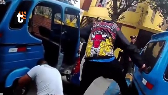 Hombre desmantela su propia mototaxi para evitar ir al depósito