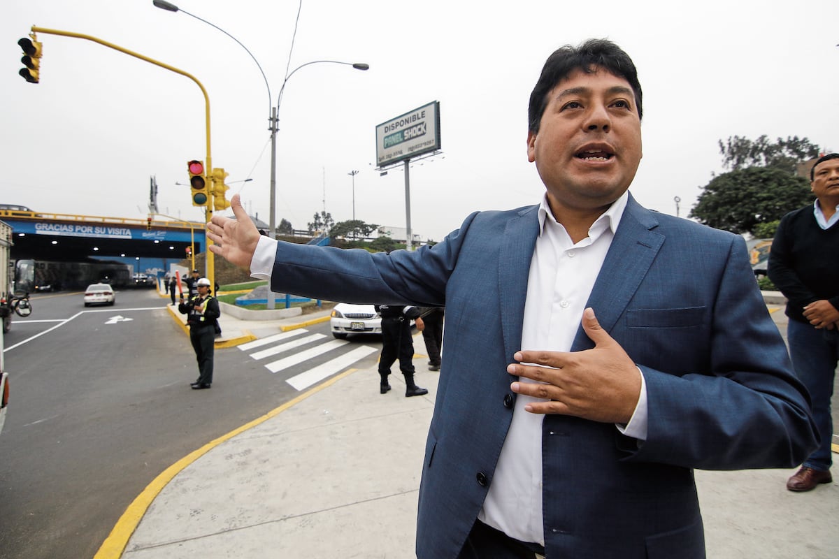 Alcalde de El Agustino, Richard Soria