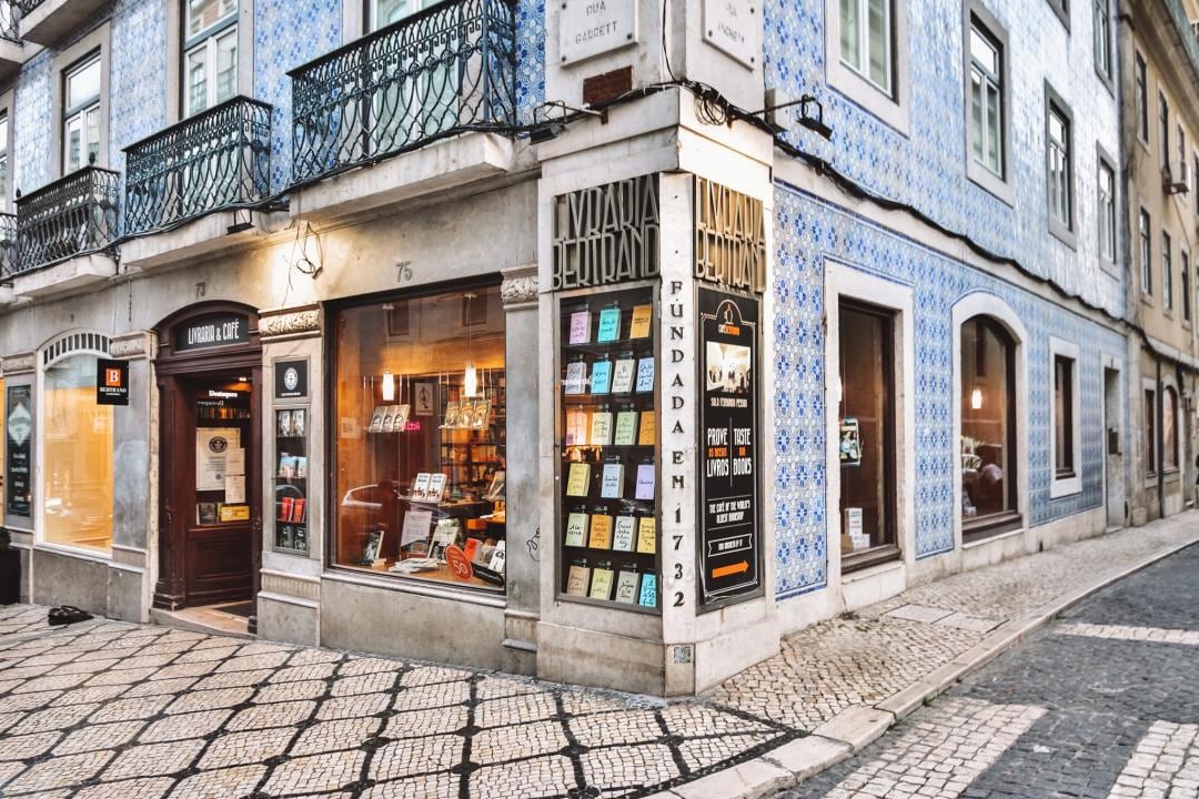 Bertrand, la librería en funcionamiento más antigua del mundo. Foto: Internet.
