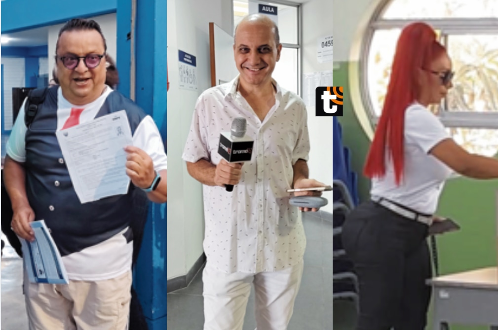 Raúl Beryón, Kurt Villavicencio ‘Metiche’ y Deysi Araujo participaron en las Elecciones 2026