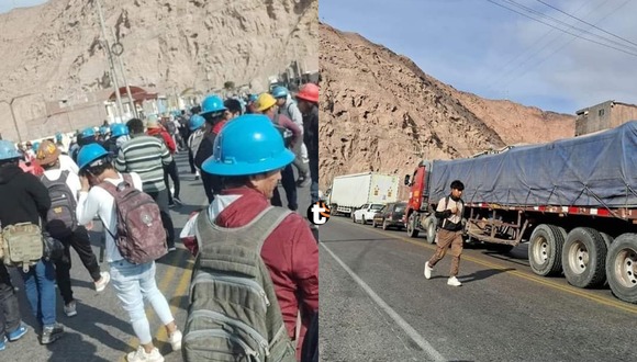 Más de mil mineros artesanales han bloqueado la Carretera Panamericana Sur exigiendo ampliación del Reinfo. / Video: Canal N