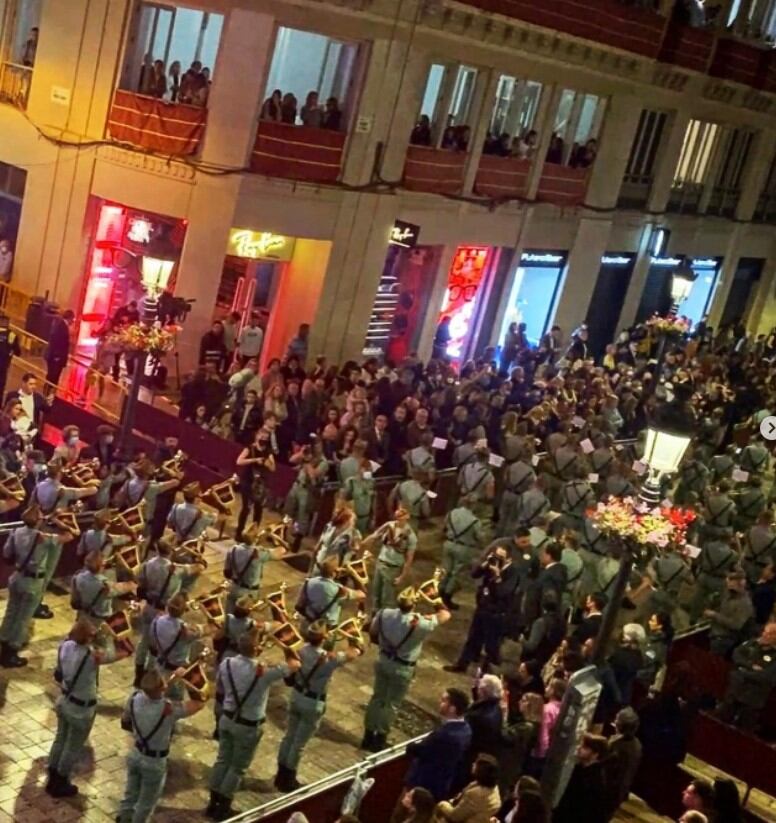 Celebración por Semana Santa en Málaga (Foto: Kerem Bürsin / Instagram)