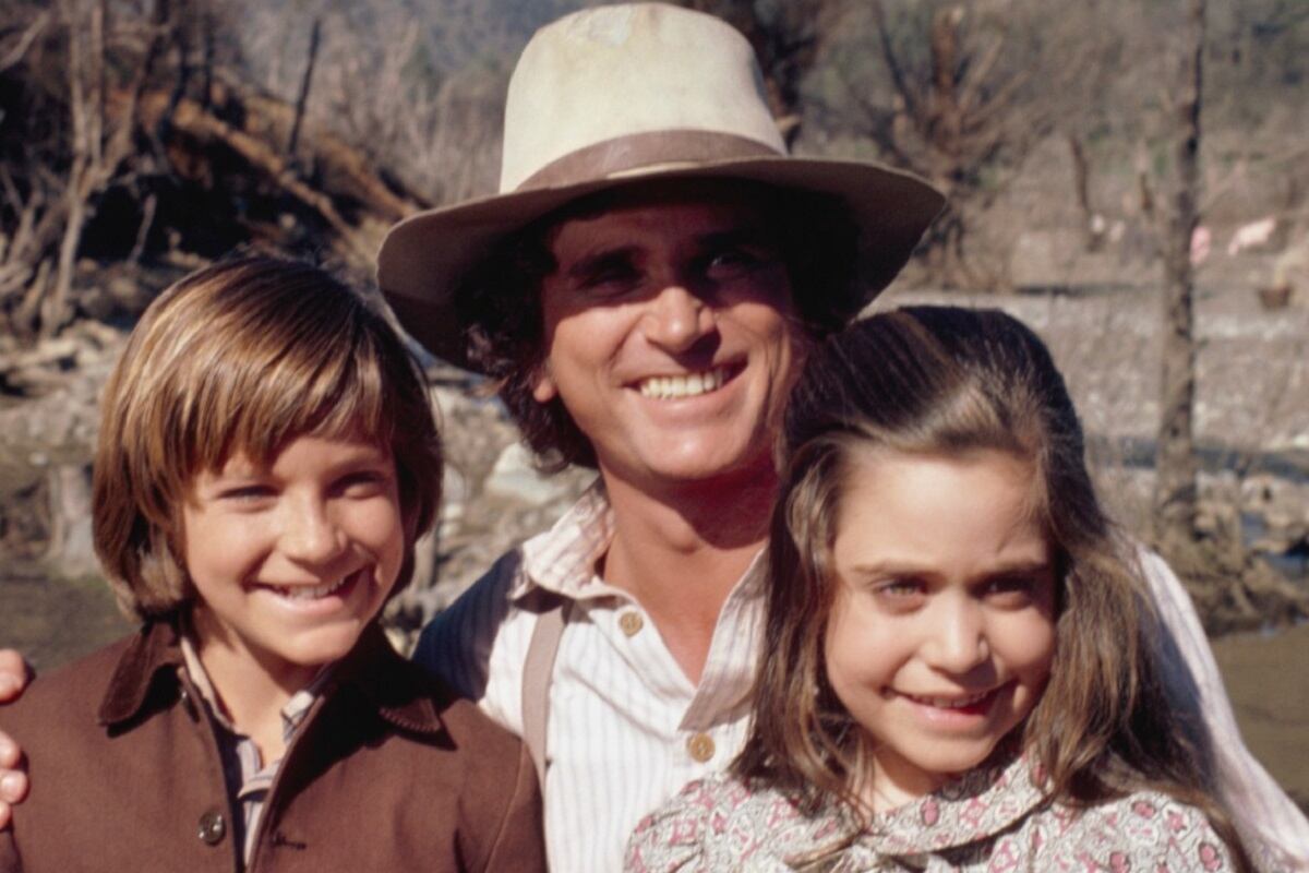Jason Bateman junto a Michael Landon en "La familia Ingalls" (Foto: NBC)