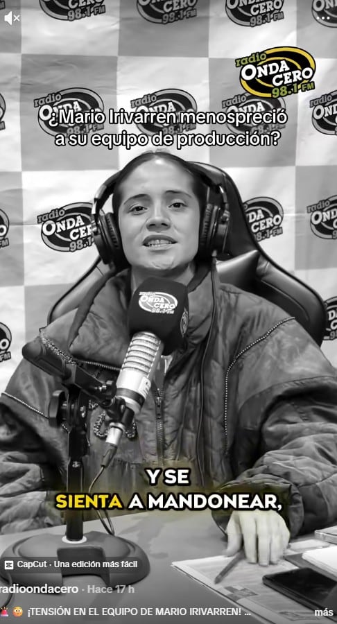 Macla Yamada cuestiona actitud de Mario Irivarren en ‘La Manada’.