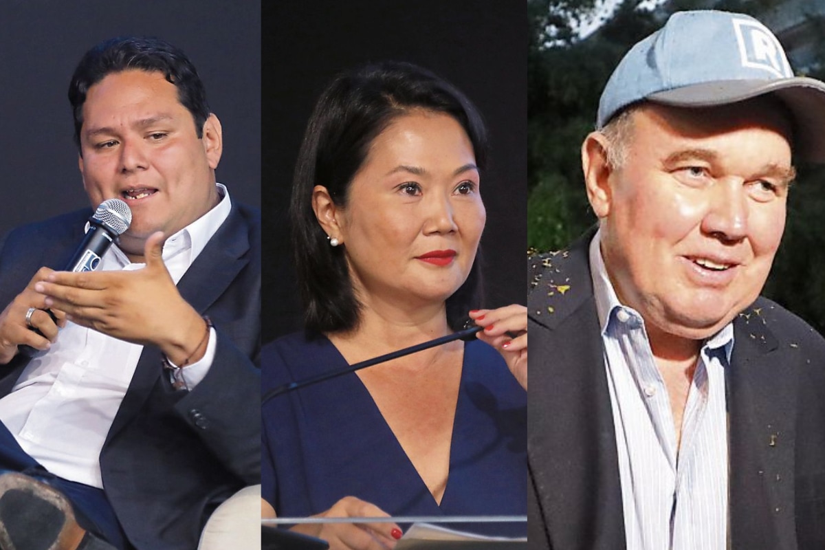 Candidatos a la presidencia en foro de El Comercio