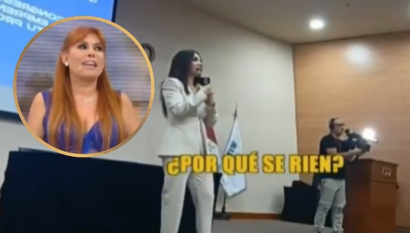 TROME - Rosángela dicta conferencia en instituto y Magaly la destruye: “Va a estafar a unos pobres alumnos”