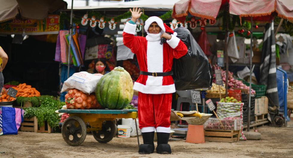 Huancavelicano es el 'Estibador Noel' del mercado Tierra Prometida