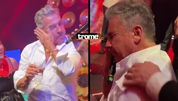 Ricardo Montaner es captado llorando durante presentación