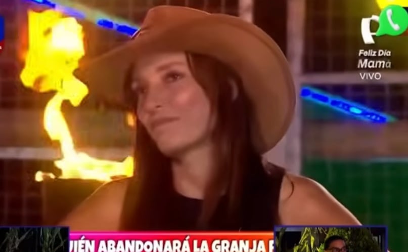 Celine Aguirre se despidió de La Granja VIP (Panamericana)