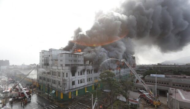 PJ reduce las condenas de acusados como responsables del incendio ocurrido el 22 de junio del 2017, en la galería 'Nicolini', en Las Malvinas, en donde murieron dos trabajadores. (Foto: Joseph Ángeles)