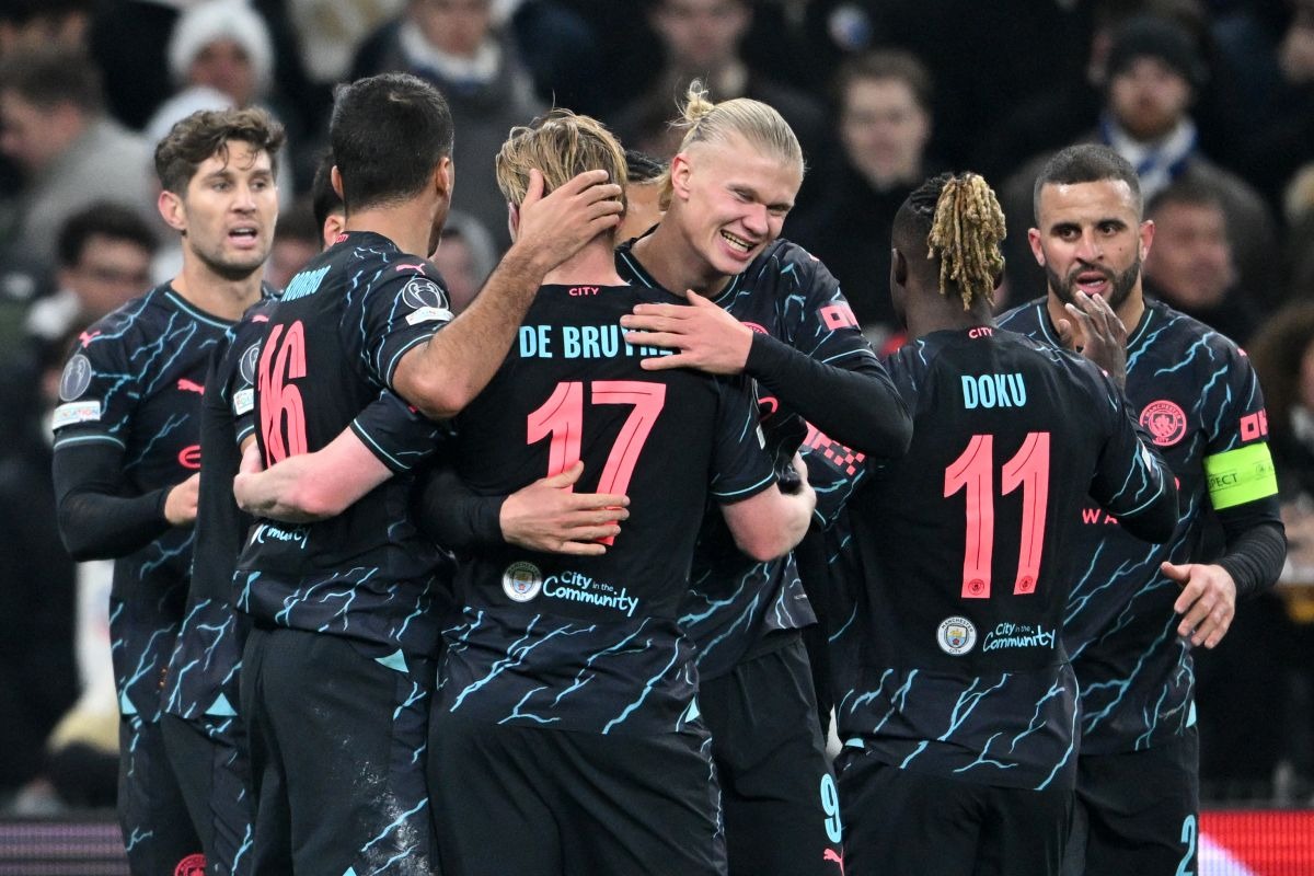 Manchester City vs. Copenhagen 3-1: resultado, resumen y goles del partido de hoy Copenhagen vs City octavos de final Champions League | Foto: AFP