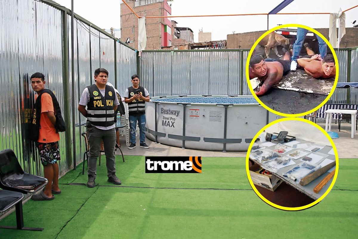 ‘Los Indestructibles de Grau’ fueron capturados por la policía en el Cercado de Lima. (Foto: Trome)