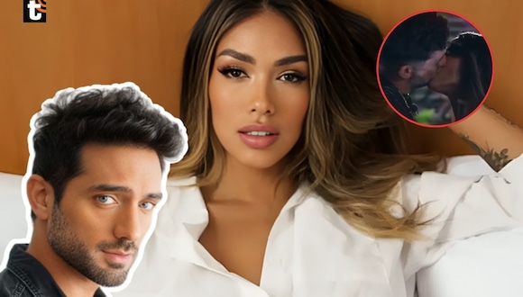 ¡El beso más esperado de la temporada! Shirley Arica y Pablo Heredia se olvidan de las cámara.mp4