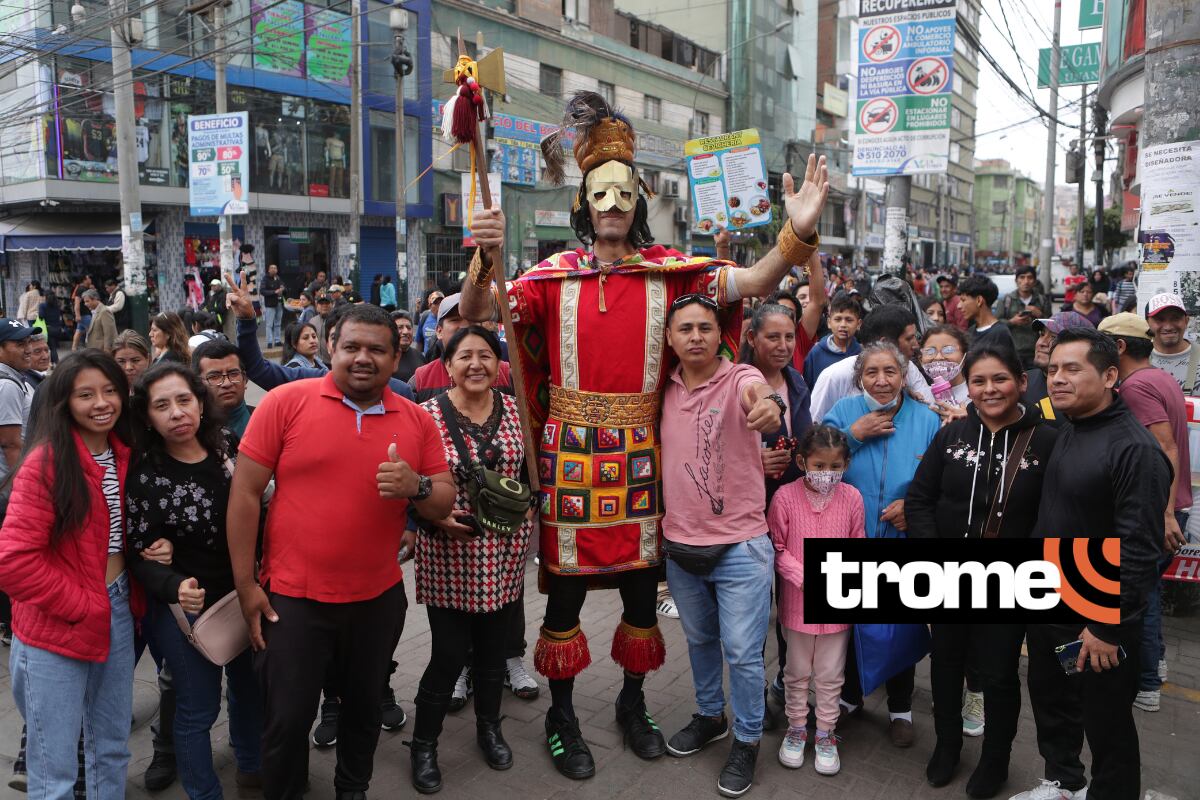 Extranjero mide 2.30 centímetros e interpreta al superhéroe 'Inkaman'