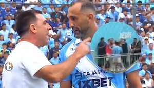 Pablo Guede rompe su silencio tras irse encima de Hernán Barcos y minimiza bronca: “Calenturas del partido”