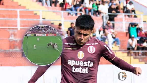 ¡Descontó la ‘U’! Gol de Jairo Concha que marcó el 2-1 ante UTC con un potente tiro libre