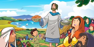 La multiplicación de los panes y los peces es un milagro narrado en los cuatro Evangelios. Foto: difusión