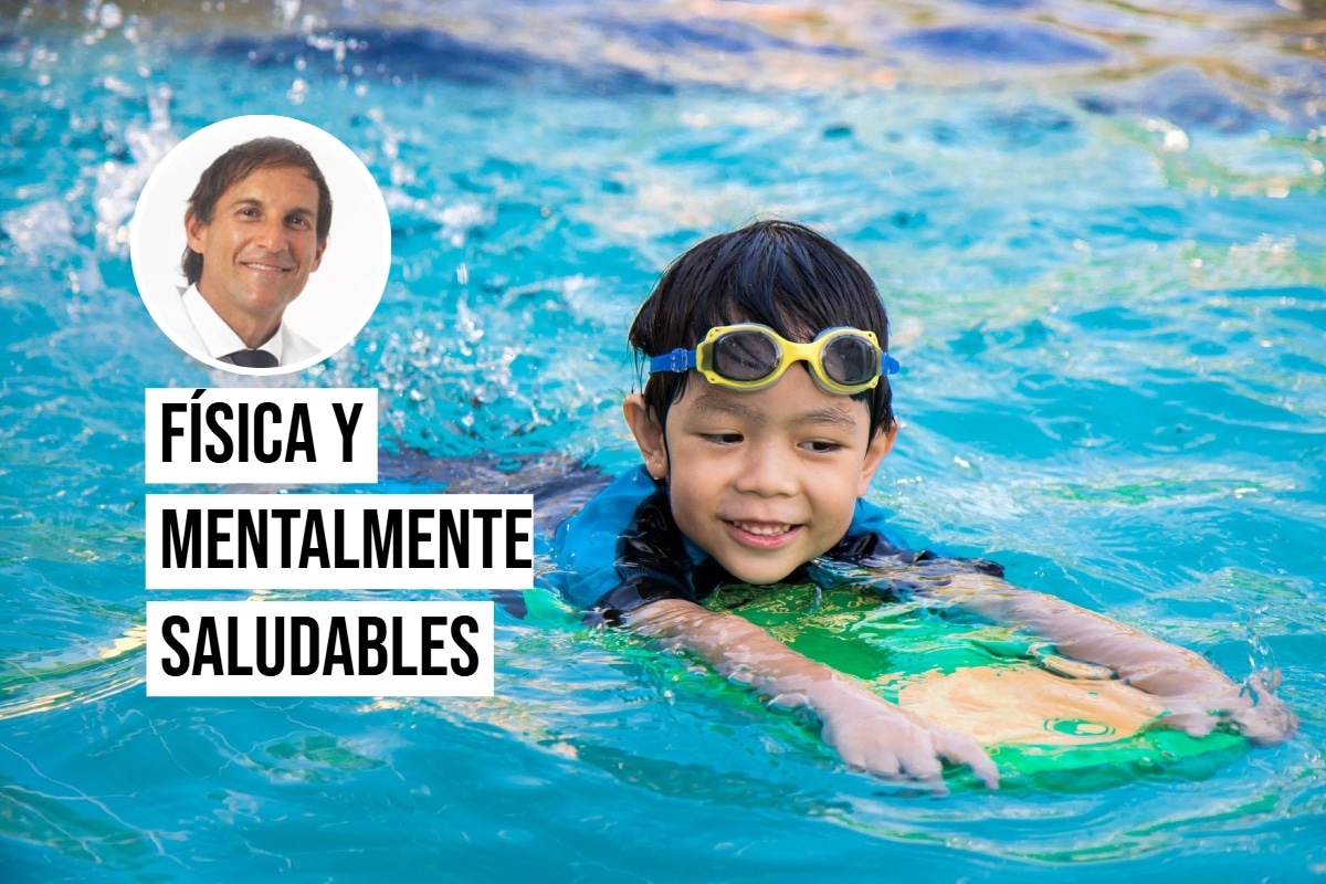 Baloncesto, natación y otros deportes pueden favorecer el crecimiento infantil. El cirujano Jean-Paul Osores Bianchi explica por qué. Foto: Istock.