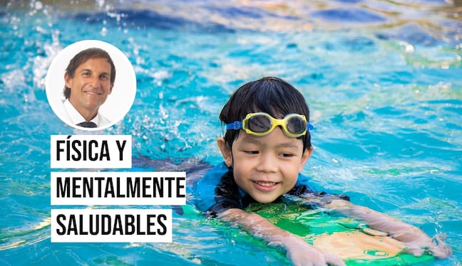 Baloncesto, natación y otros deportes pueden favorecer el crecimiento infantil. El cirujano Jean-Paul Osores Bianchi explica por qué. Foto: Istock.