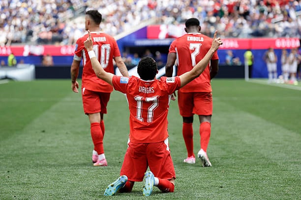 Suiza vs. Bosnia. (Foto: Getty Images)