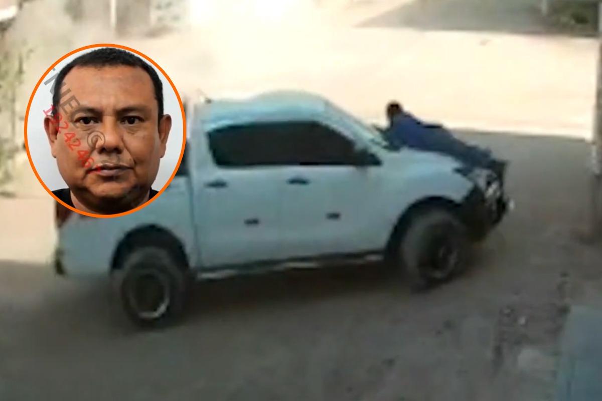 José Martín Robles Ramos es el responsable de embestir al taxista y arrastralo por 20 cuadras.