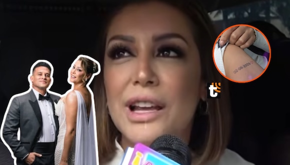 TROME- Karla Tarazona se hace tatuaje simbólico tras ‘matri’ con Domínguez: “No me voy a arrepentir”
