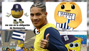 Los memes de la presentación de Paolo Guerrero en Alianza Lima
