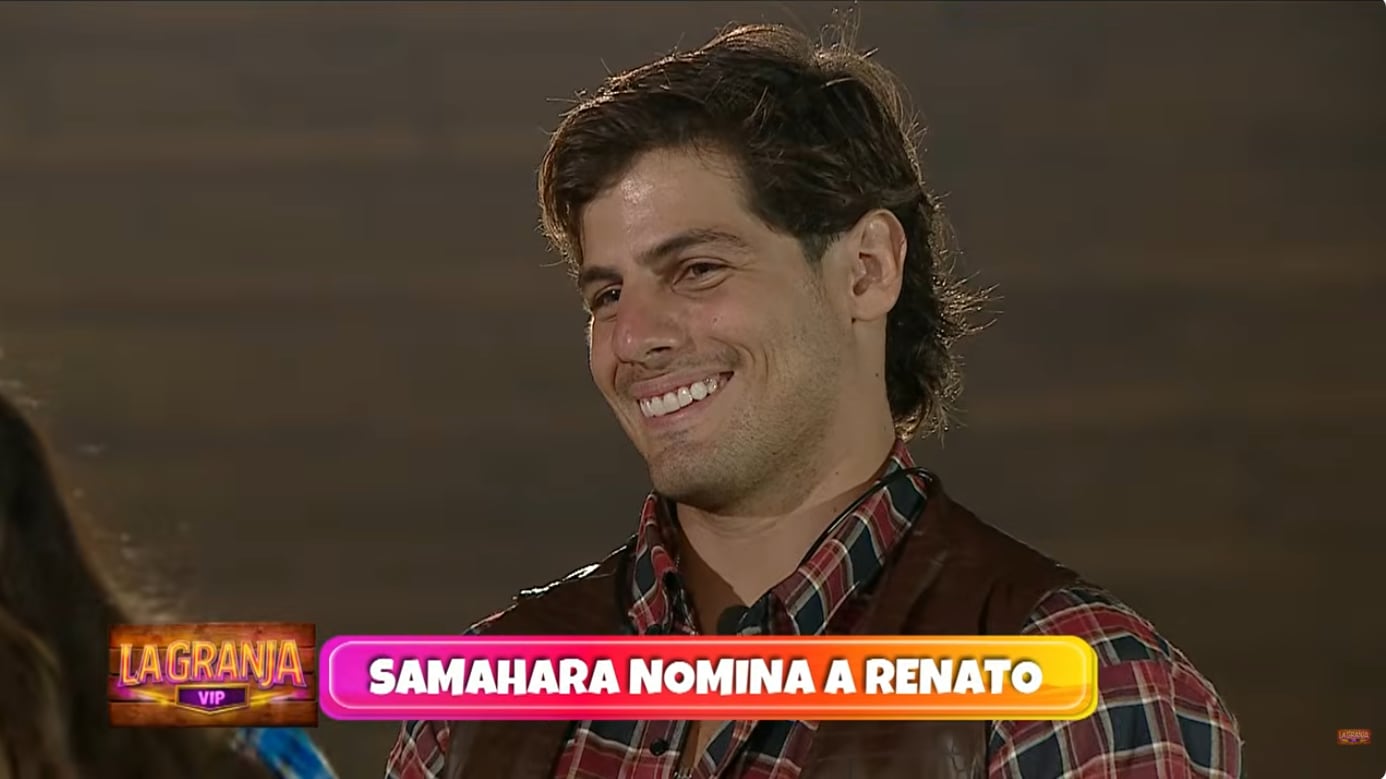 Renato Rossini Jr. y su reacción al escuchar las palabras de Samahara Lobatón, quien le dijo que le hubiera gustado coincidir con él en otra vida.