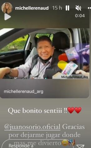 Michelle Renaud en su Instagram.