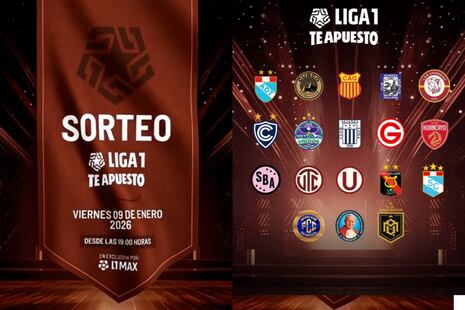 Sorteo de la Liga 1 2026 EN VIVO: Toda la transmisión en DIRECTO