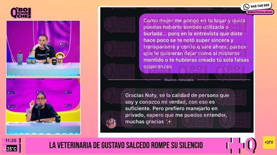 Veterinaria de Gustavo Salcedo sale al frente tras viaje con Maju