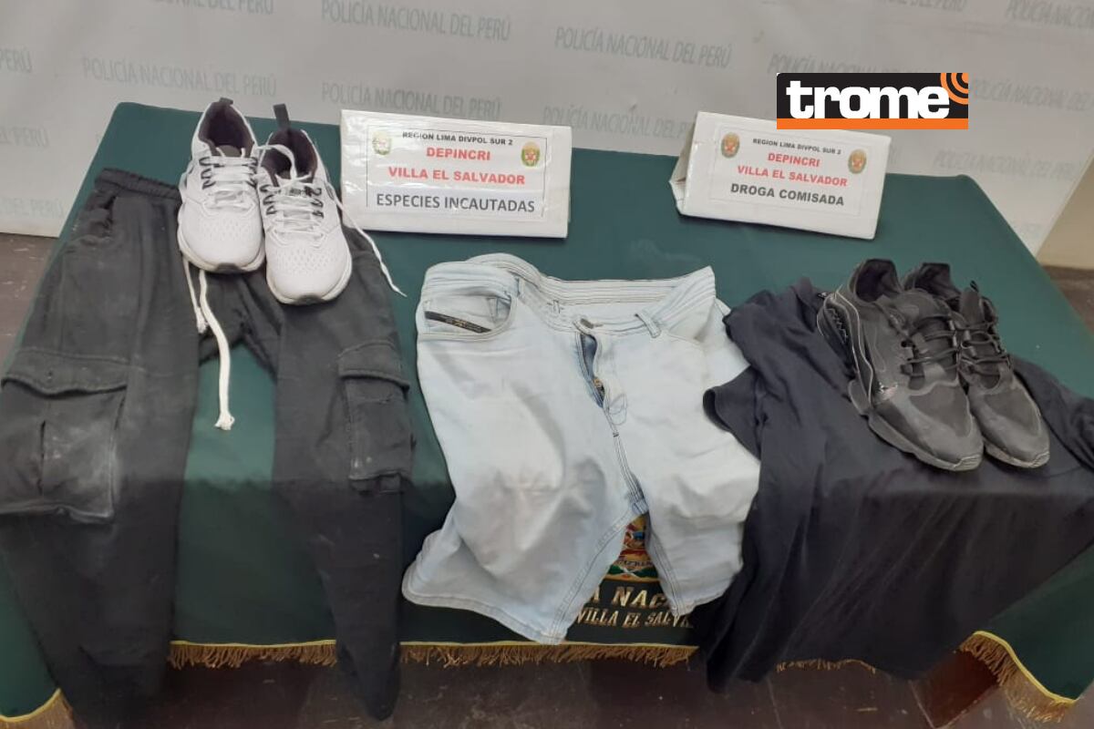 'Jordy' y 'Negro', dos de los presuntos asaltantes de la casa de apuestas 'Villabet', fueron intervenidos. (fotos: Mónica Rochabrum/trome)