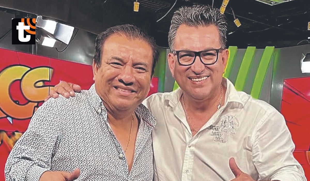 Manolo Rojas y Hernán Vidaurre.