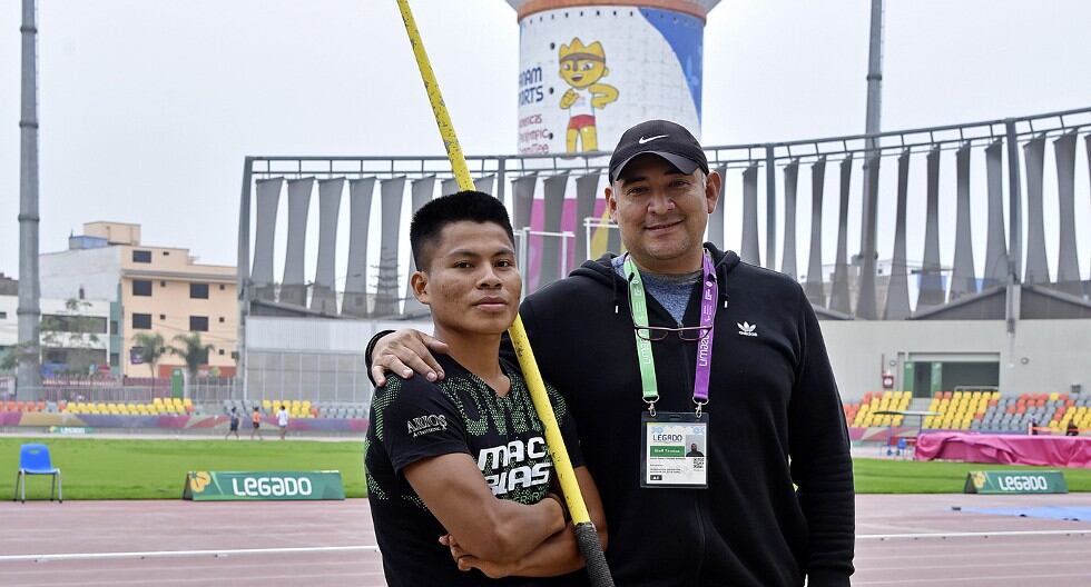 Mauro Valera, el atleta shipibo que marca historia como lanzador de jabalina. (Trome / Legado)