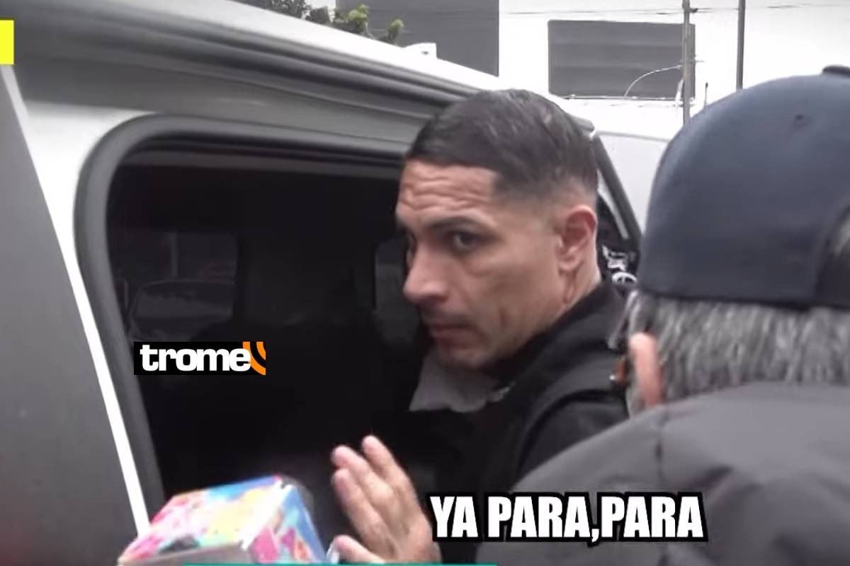Paolo Guerrero no quiso hablar con reportero de "Amor y Fuego". Foto: Willax