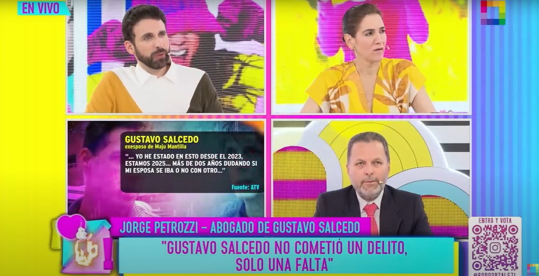 Abogado del deportista intenta excusar a su cliente tras agresión a Christian Rodríguez. (Foto: Willax)