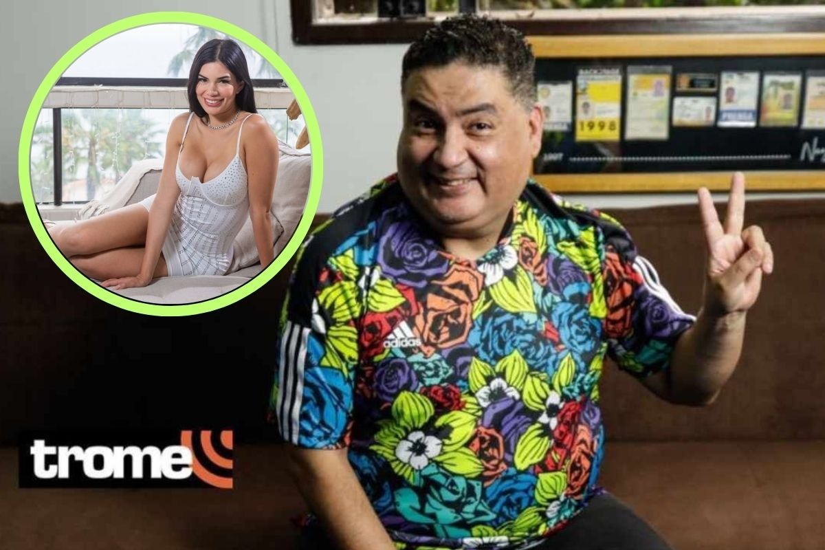 Alfredo Benavides está encantado con Samantha Batallanos. (Foto:Trome)