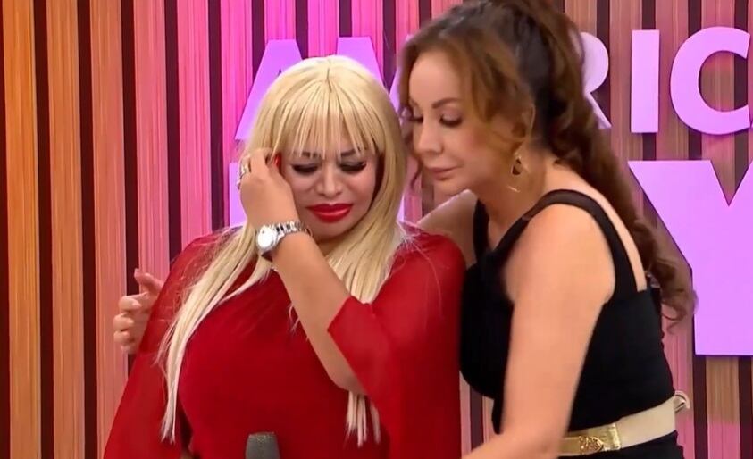 Susy Díaz llora y revela que se hará prueba de ADN