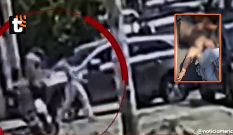 ¡No tuvo piedad! Video muestra cómo sicario asesina a joven delante de su pareja