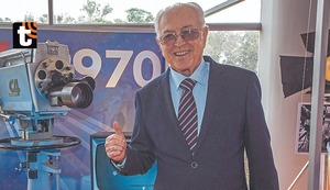 Rulito Pinasco en la inauguración de AméMuseo: “América es como mi casa”