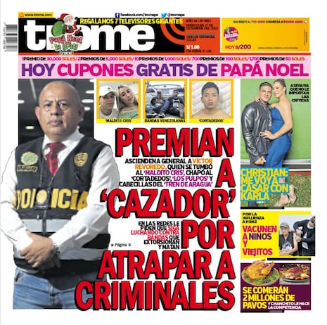 PREMIAN A ‘CAZADOR’ POR ATRAPAR A CRIMINALES