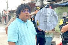 ¡Amenazan a periodista en Iquitos! Dejan dos balas y un mensaje intimidatorio en la puerta de su casa por investigar municipalidades