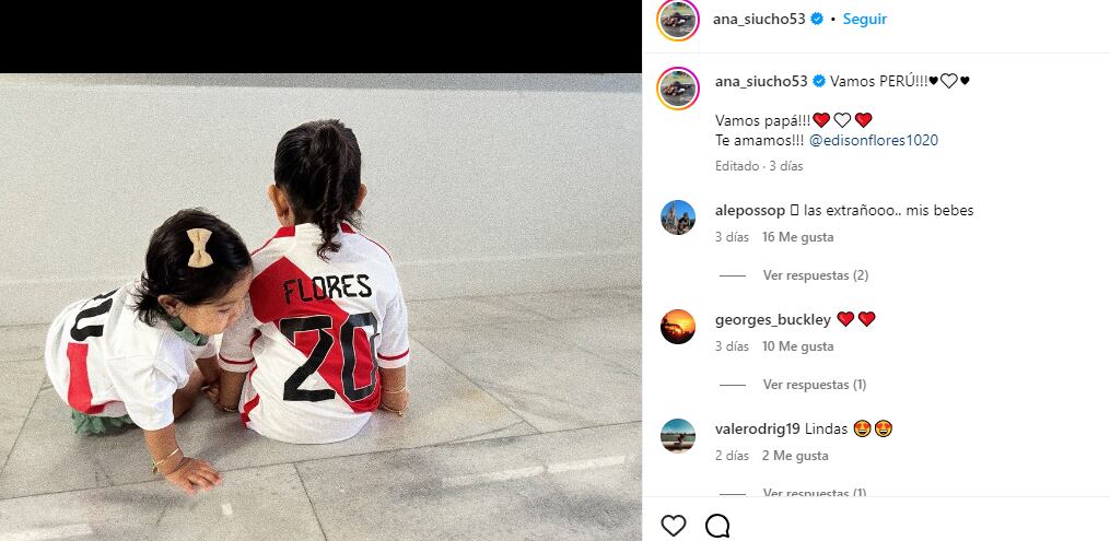 Ana Siucho ratifica que ama a Edison Flores