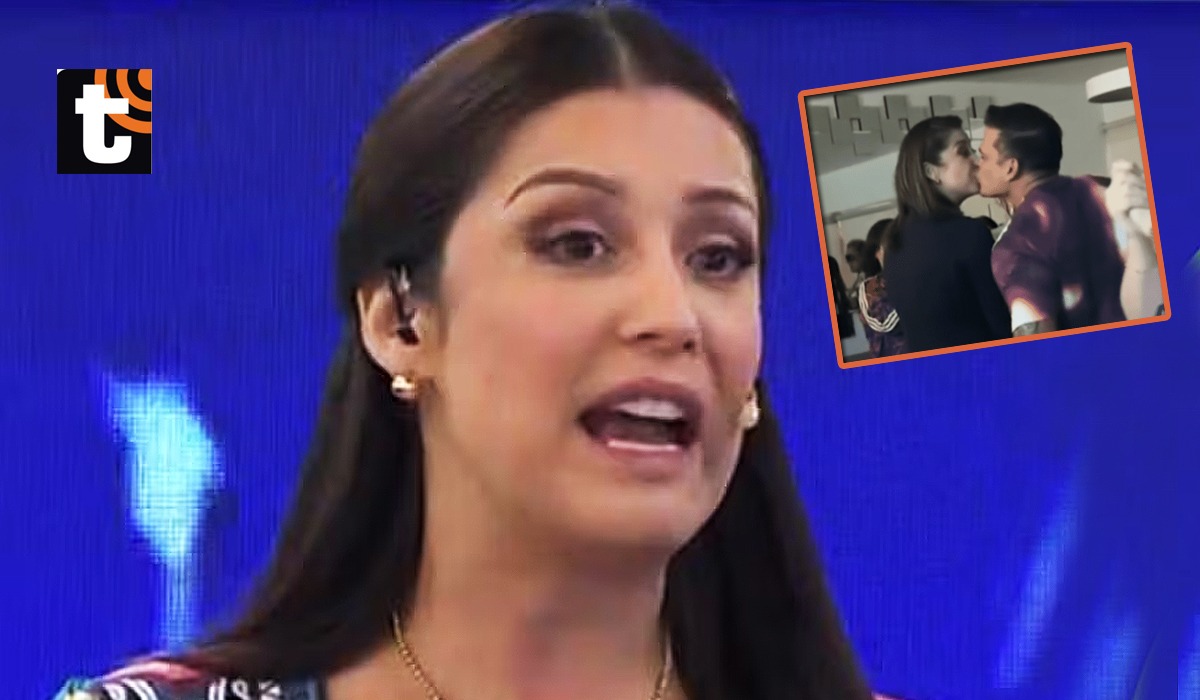 Karla Tarazona admitió que uno de sus amigos cercanos la traicionó al grabar su beso con Christian Domínguez y luego enviarlo a Magaly Medina.