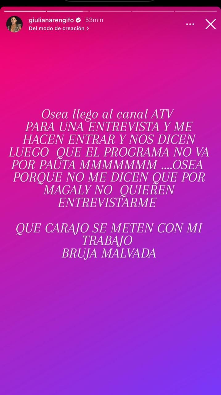 Giuliana rengifo explota contra Magaly