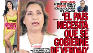 ‘EL PAÍS NECESITA QUE SE GOBIERNE DE VERDAD’