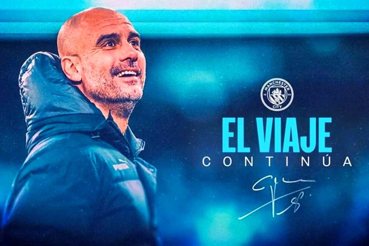 Guardiola renovó con Manchester City (@mancityes)